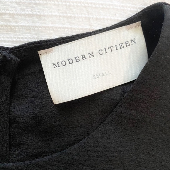 MODERN CITIZEN BLACK SLEEVELESS SIDE SLIT MAXI FORMAL DRESS - S - Picture 6 of 7